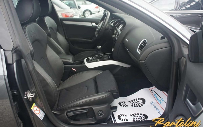 Audi A5 cena 63900 przebieg: 180000, rok produkcji 2013 z Biskupiec małe 172